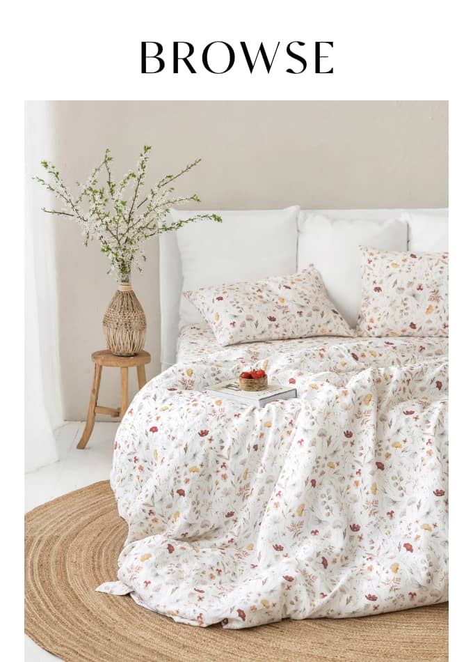 Browse Magic Linen Duvet Covers