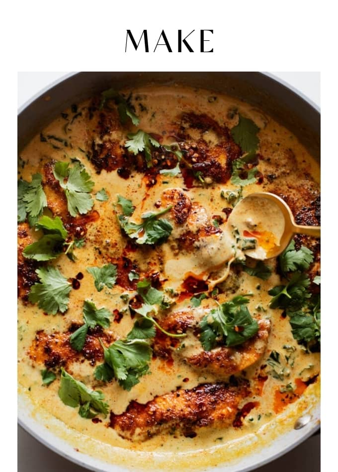 Make Chicken with Coconut Kale