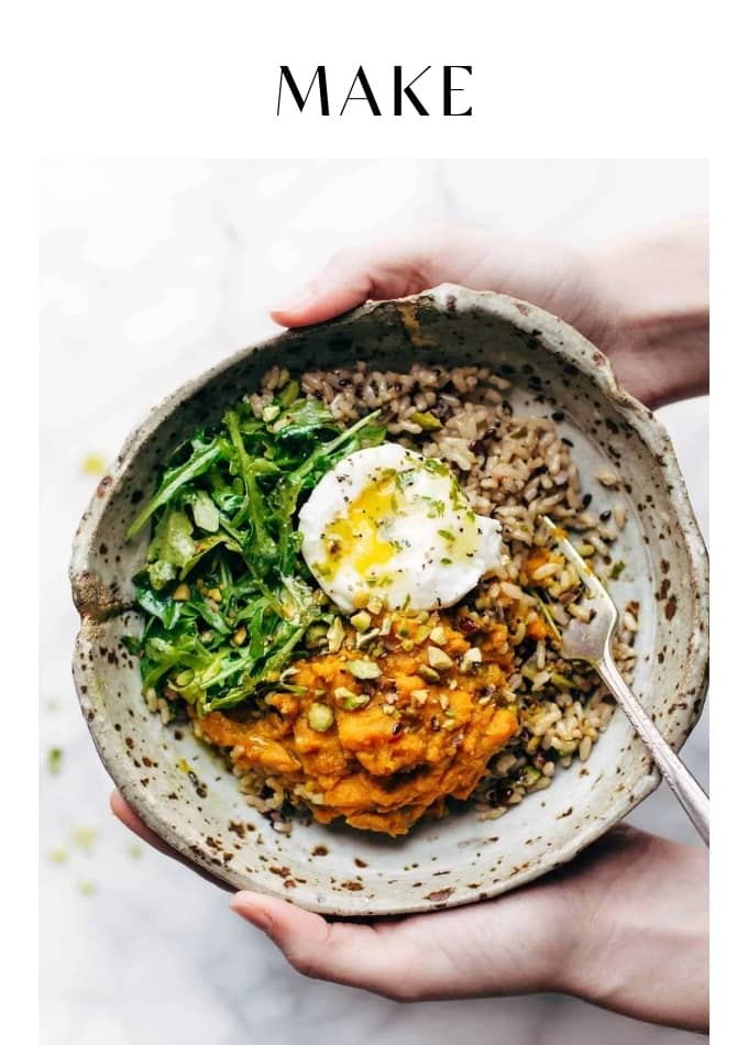 Making Sweet Potato Healing Bowls