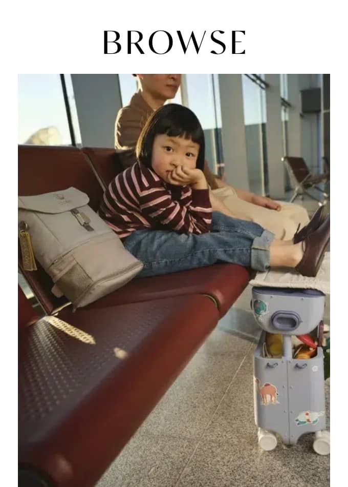 Browse Sustainable Kids Luggage Brands And Suitcases