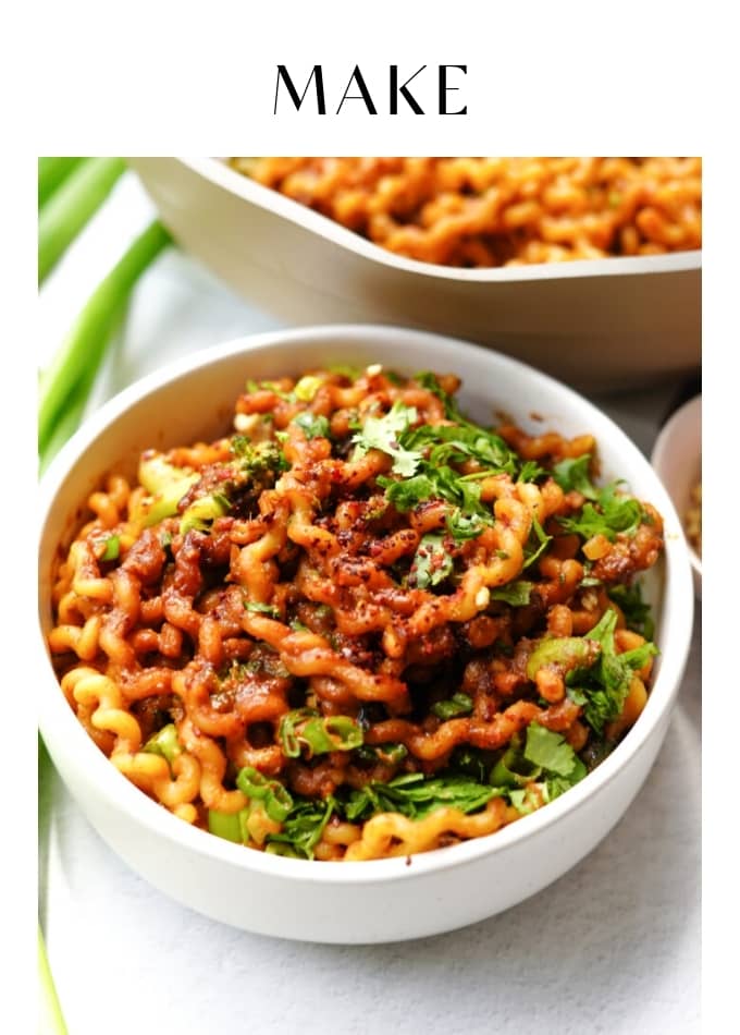 Make Spicy Peanut Noodles