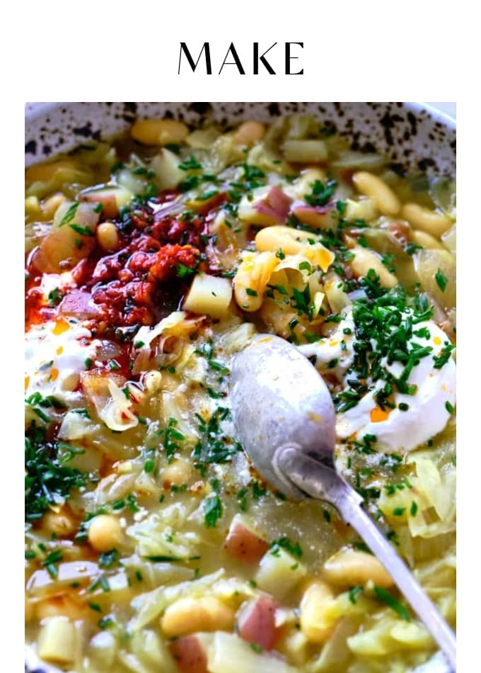 Make Rustic Cabbage Soup