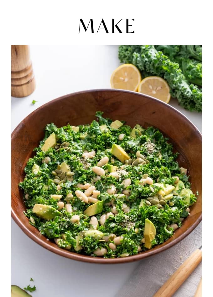 Make Erewhon-Style Kale & White Bean Salad