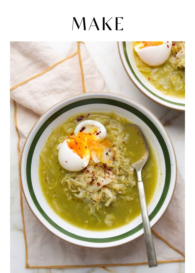 Make Green and Garlicky Ramp Soup