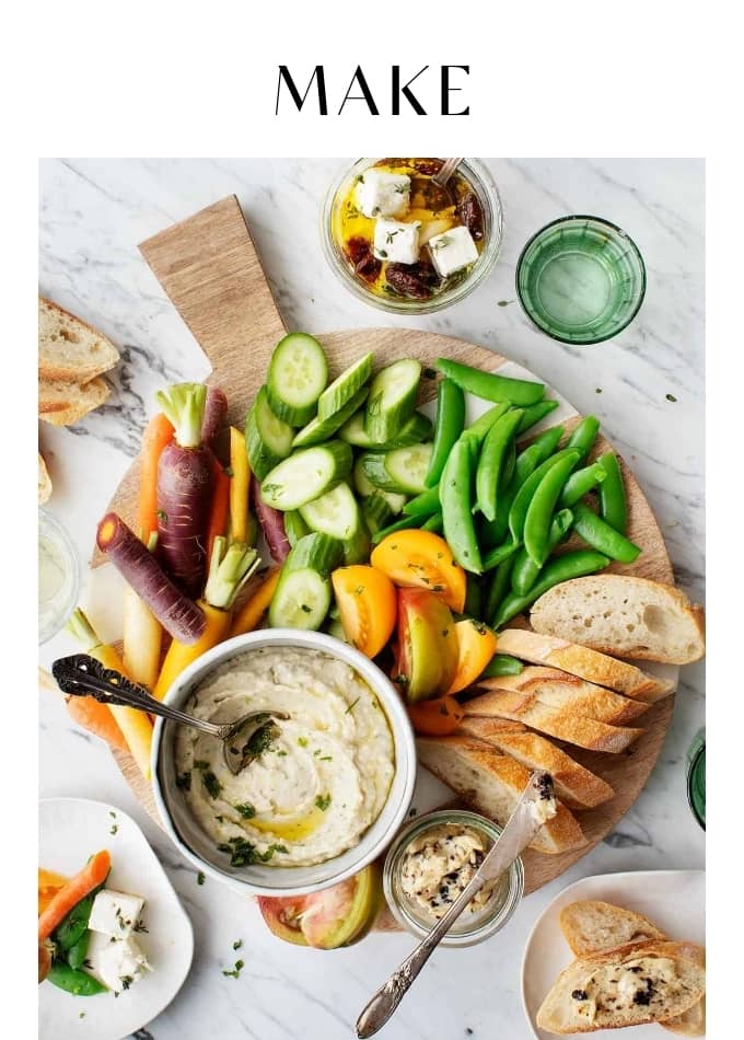 Make Crudite Platter