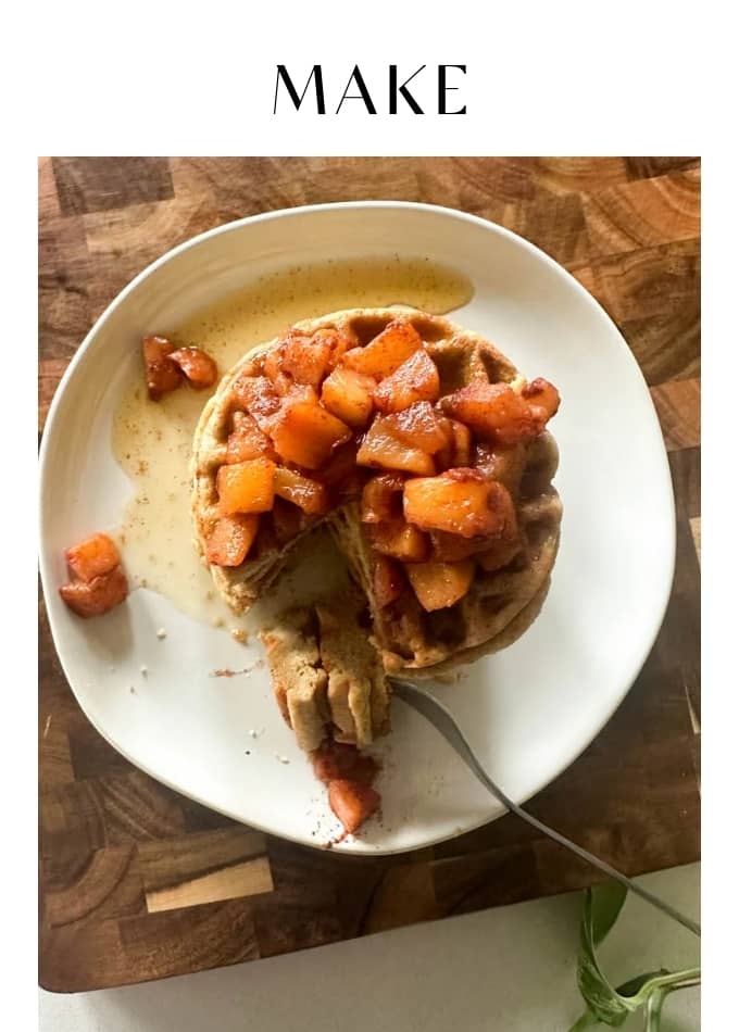 Make Easy High Protein Waffles