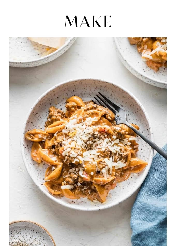 Make Homemade Hamburger Helper