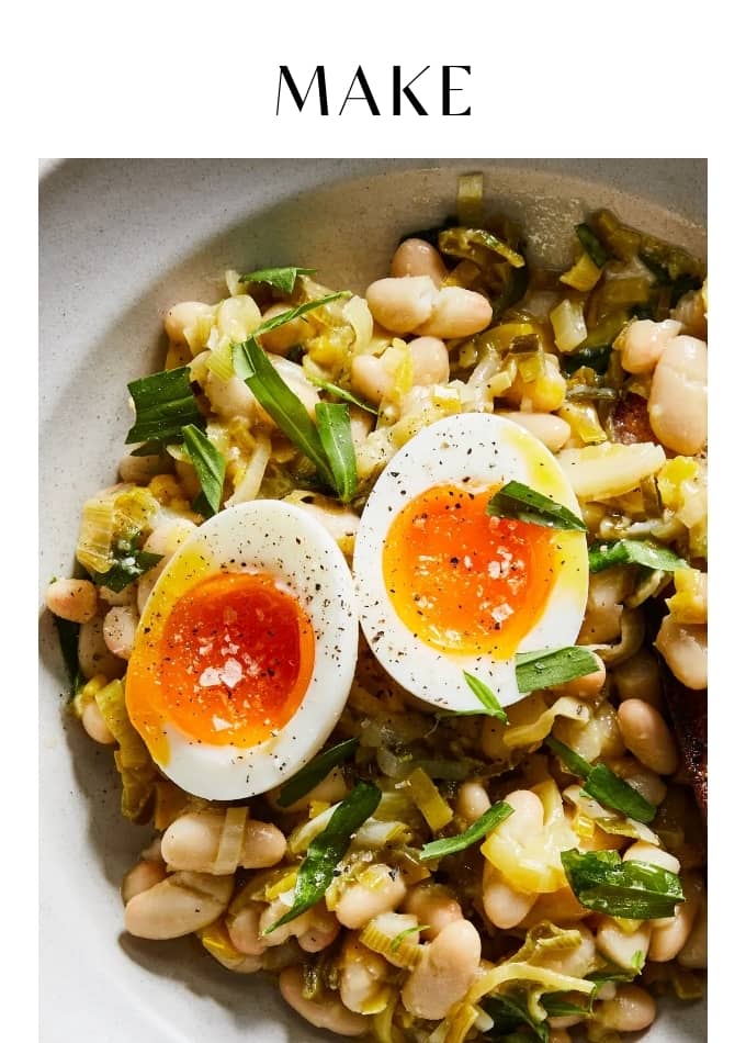 Make Miso Leeks With White Beans