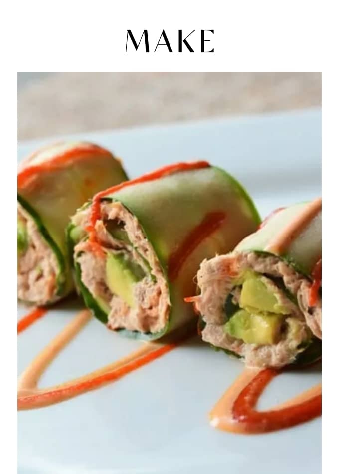 Make Five-Minute Spicy Tuna Rolls