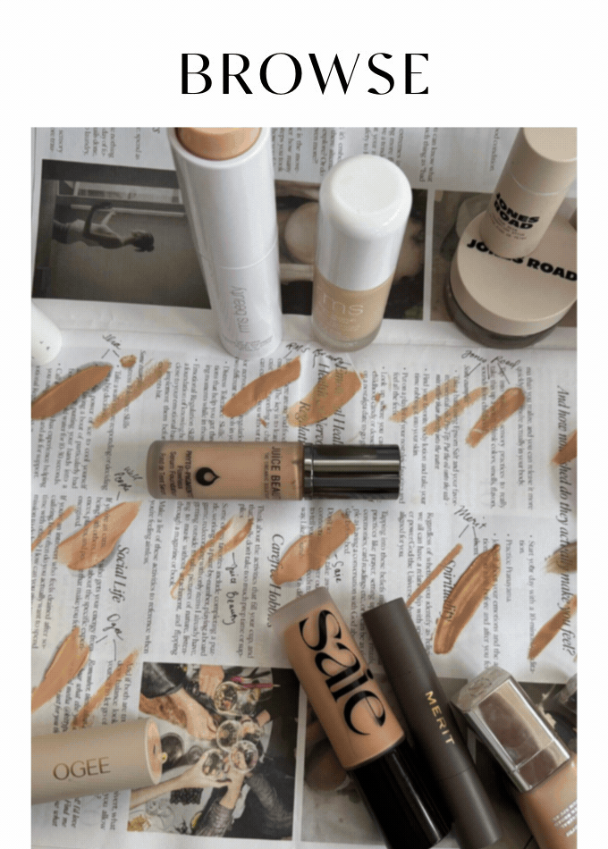 Browse Our Editor's Review Of The Best Clean Foundations