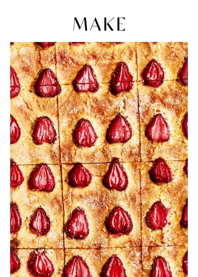 Make Strawberry Snacking Cake
