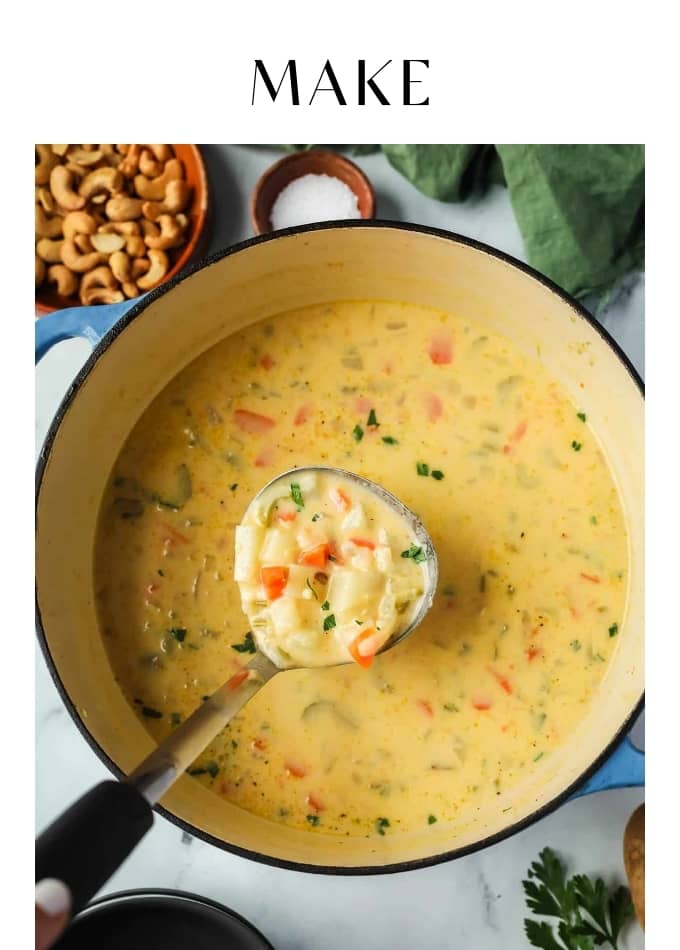 Make Carrot Potato Soup