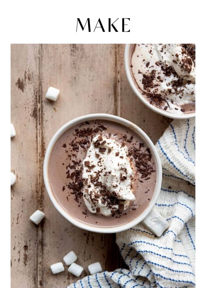 Make Protein Hot Chocolate
