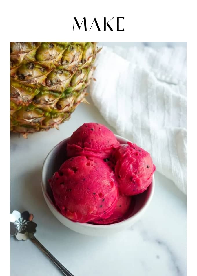 Make Homemade Sorbet