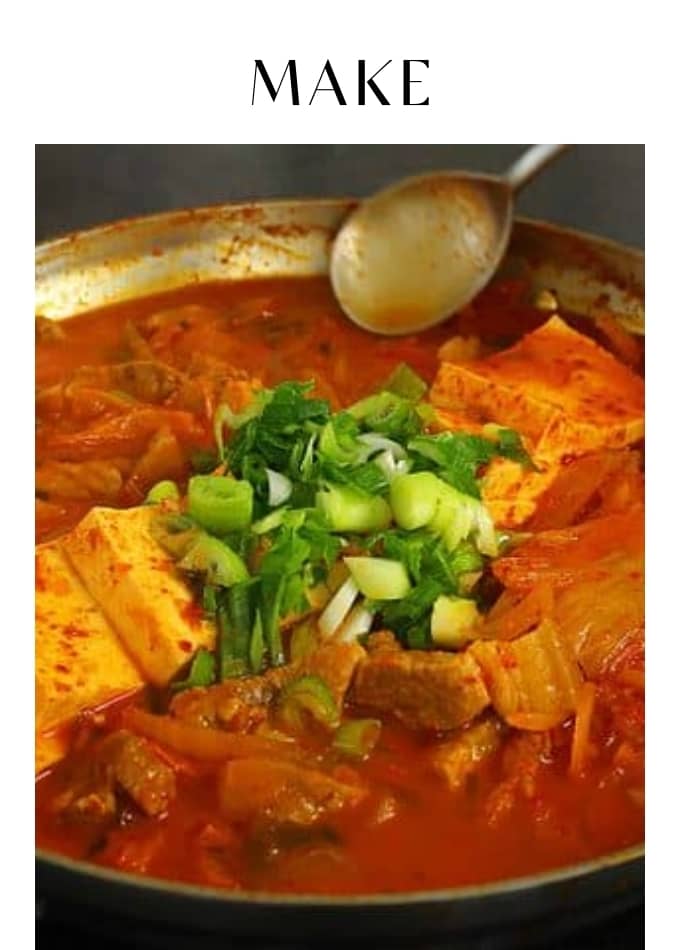 Make Kimchi Jjigae
