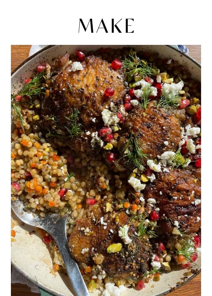 Make Za'atar Chicken Thighs
