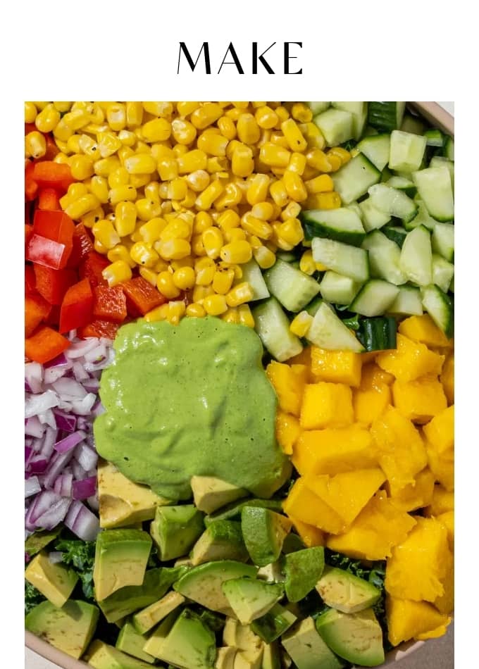 Make Vegan Mango Salad