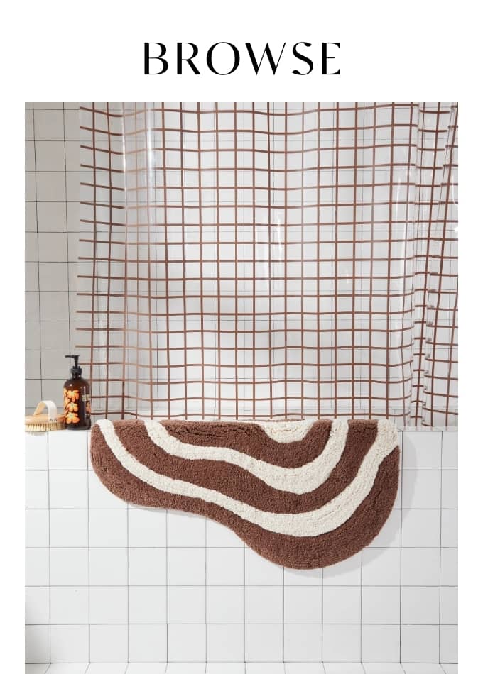 Browse Quiet Town's Bath Mat