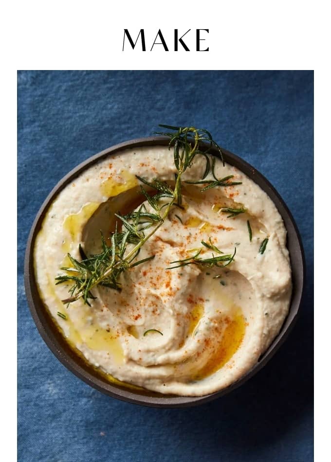 Make Roasted Garlic White Bean Dip