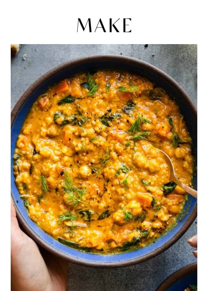 Make Lemony Chickpea Soup