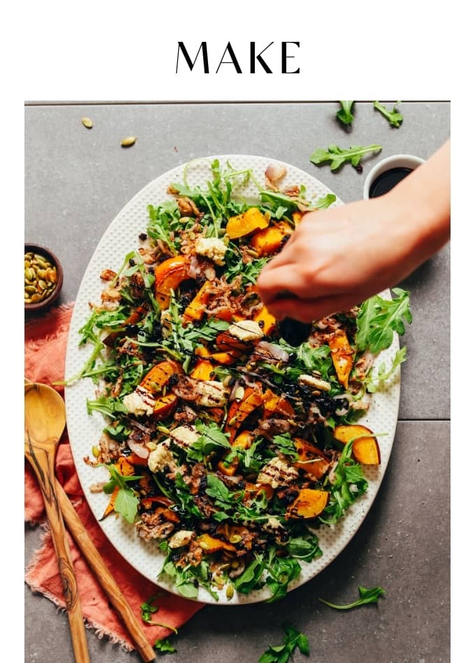 Make Roasted Squash Salad