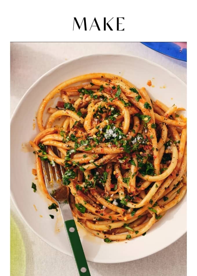 Make Caramelized Shallot Pasta