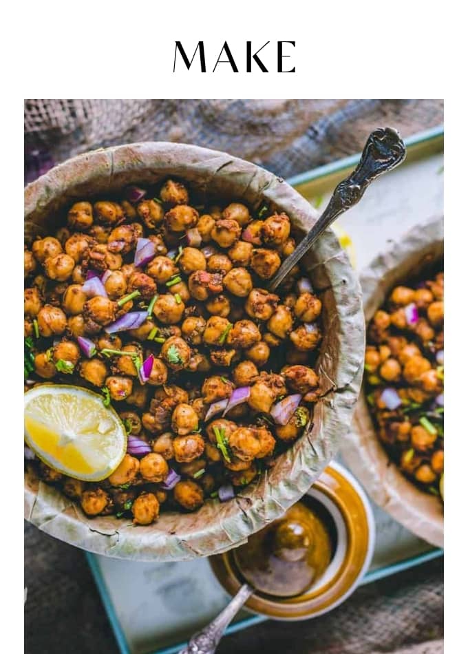 Make Vegan Tawa Chole