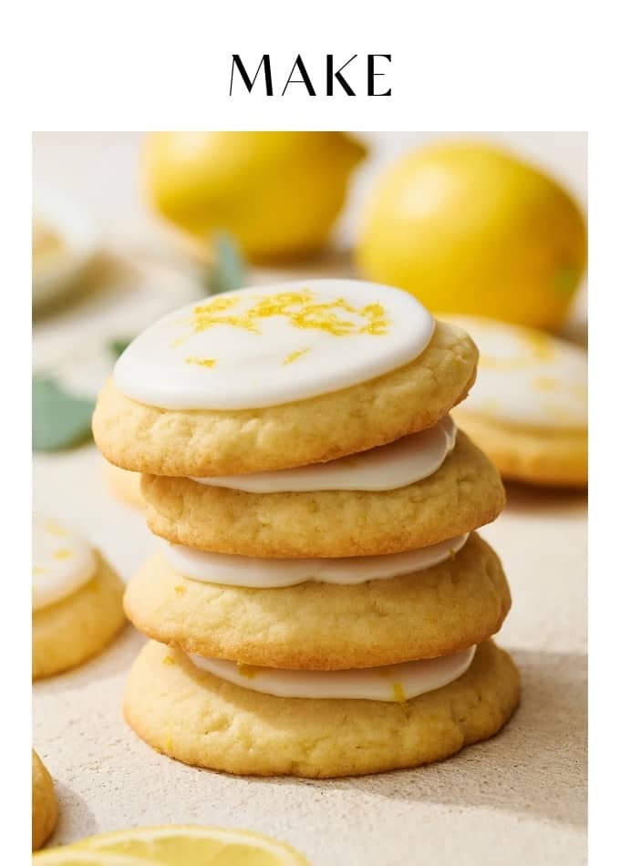 Make Glazed Lemon Cookies