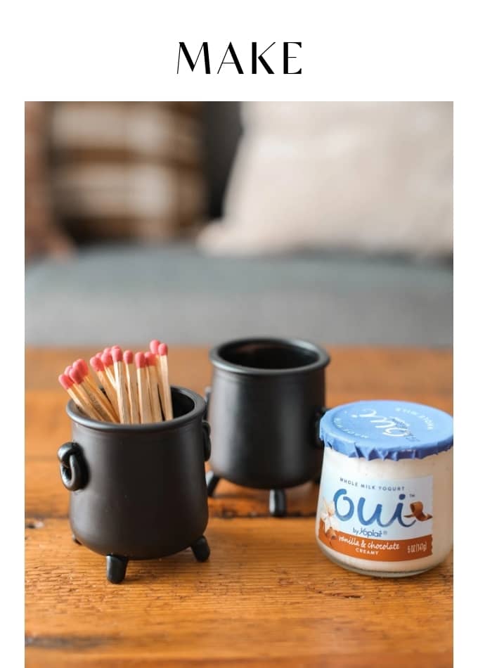 Make Mini Cauldrons