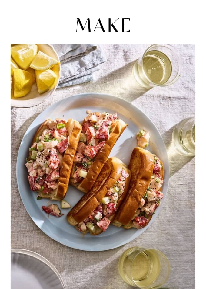 Make Lobster Rolls