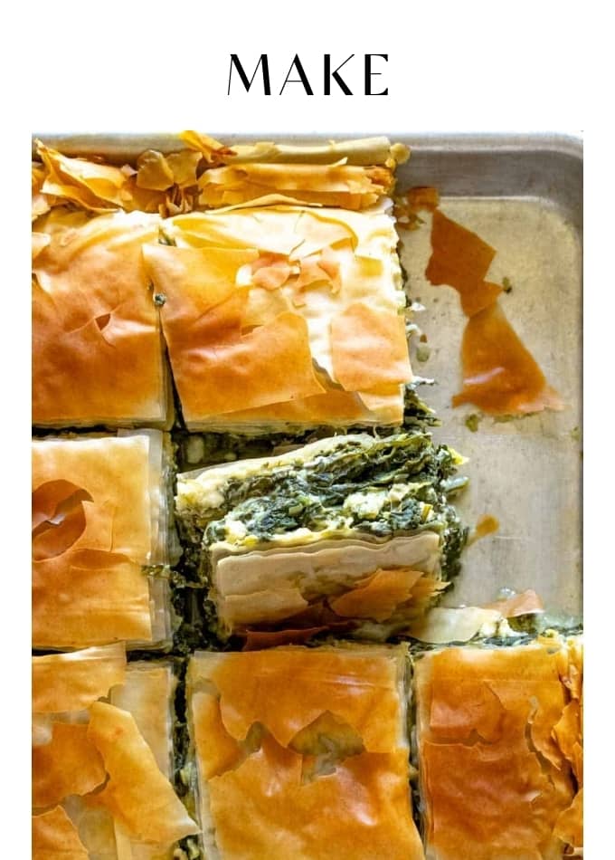 Make Spanakopita