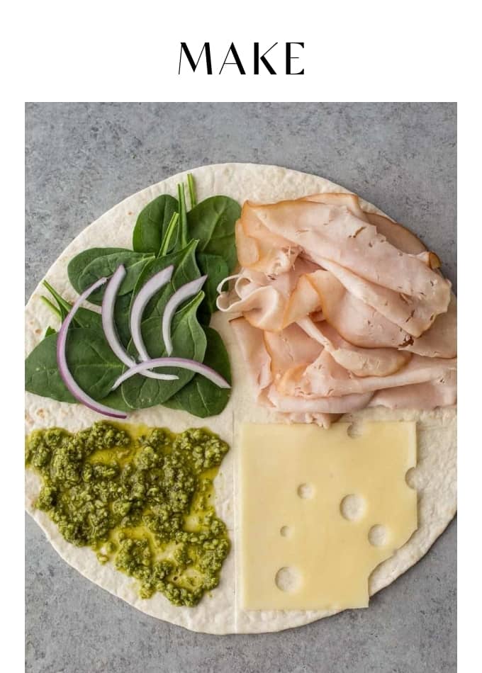 Make A Seared Folded Tortilla Wrap