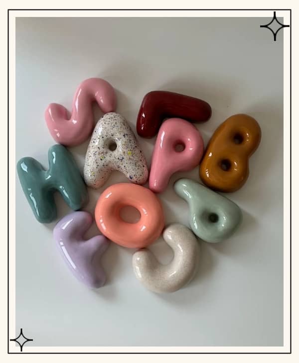 BROWSE CERAMIC LETTERS