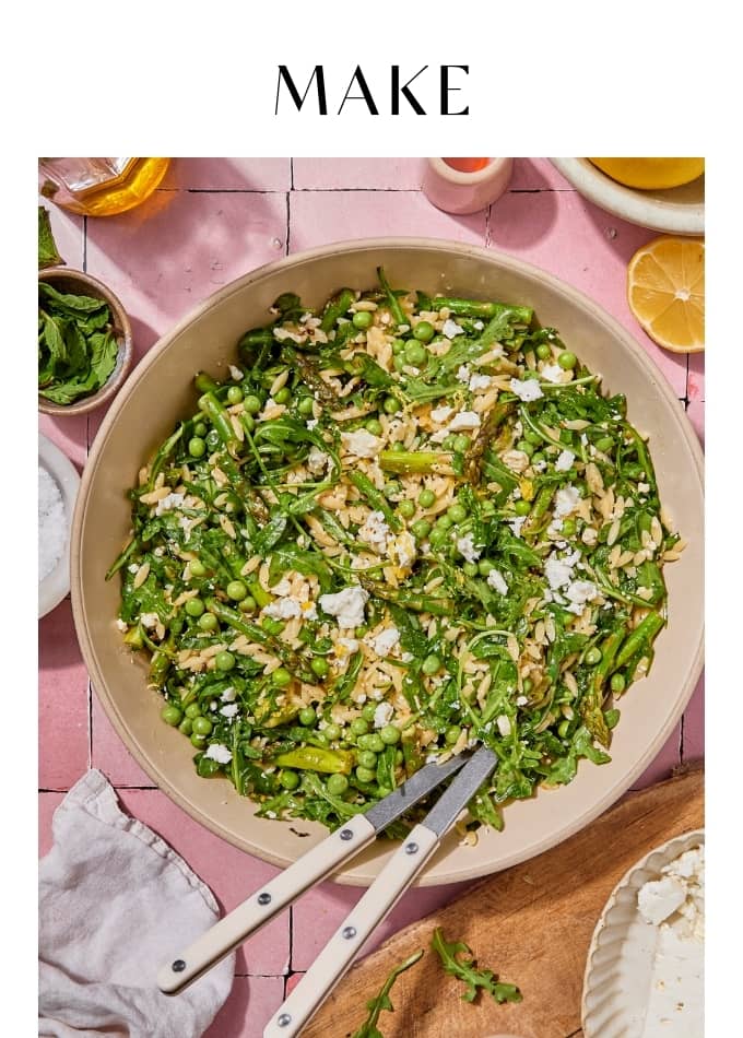Make Orzo Pasta Salad With Crispy Shallot Vinaigrette
