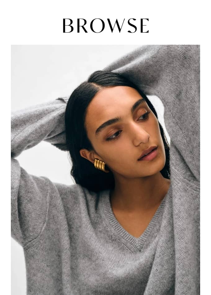 Browse Sustainable Cashmere Sweaters