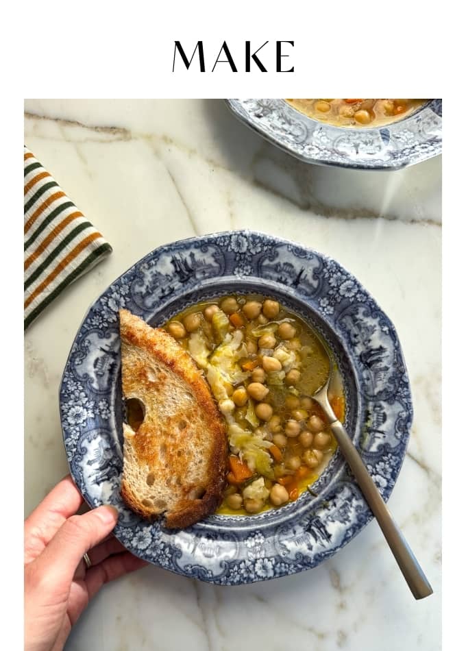 Make Perfect Chickpea Soup