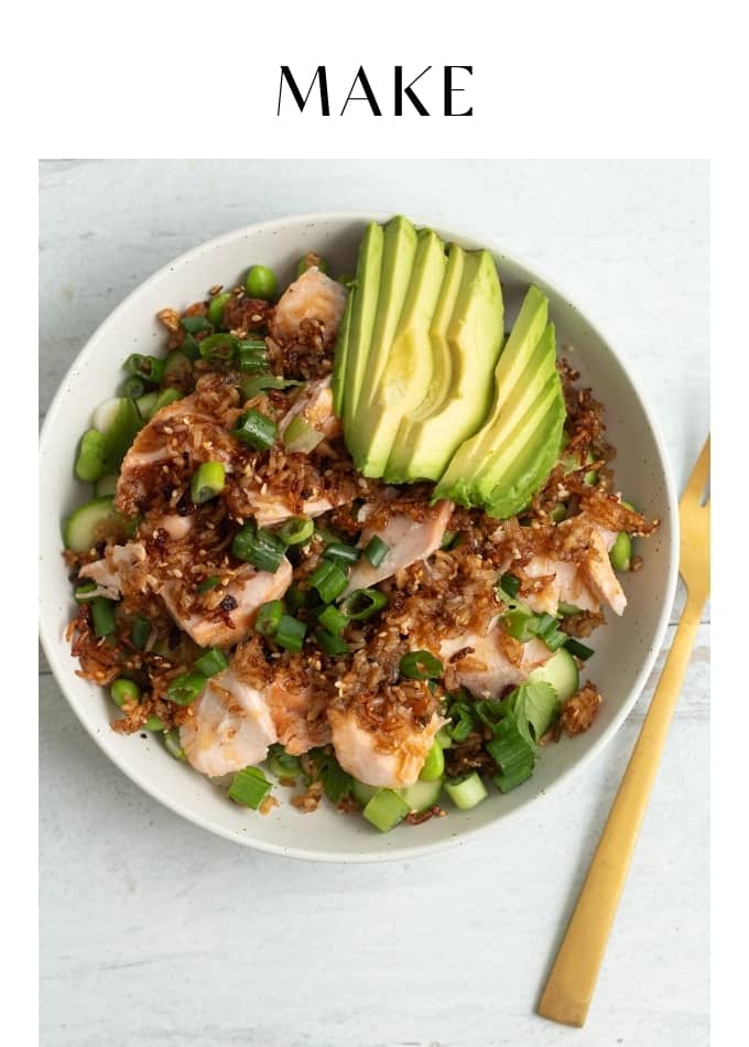 Make Crispy Salmon Cucumber Salad