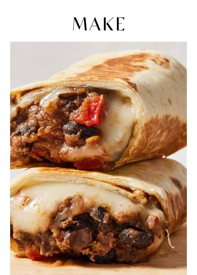 Make Easy Burritos