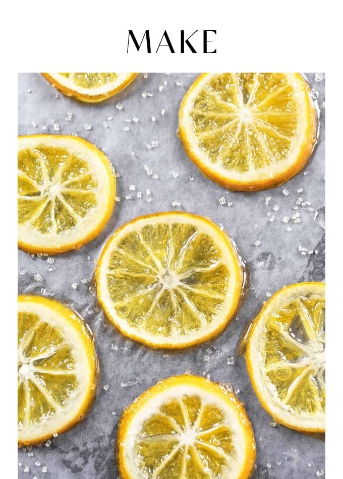 Make Candied Lemon Slices