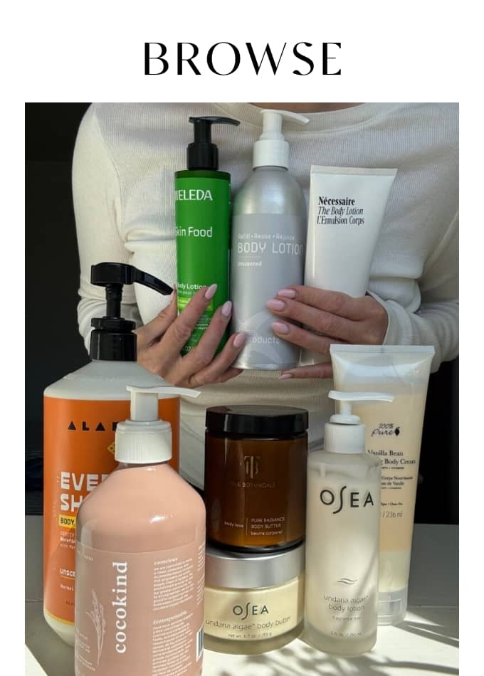 Browse Best Organic Body Lotions With Clean Ingredients
