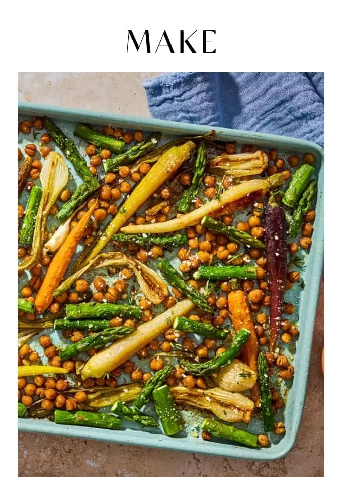 Make Balsamic Parmesan Roasted Chickpeas