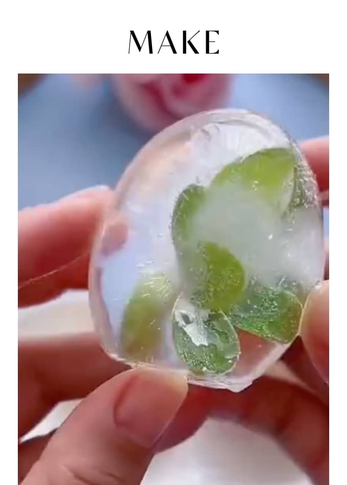 Make Eggshell Ice Cubes
