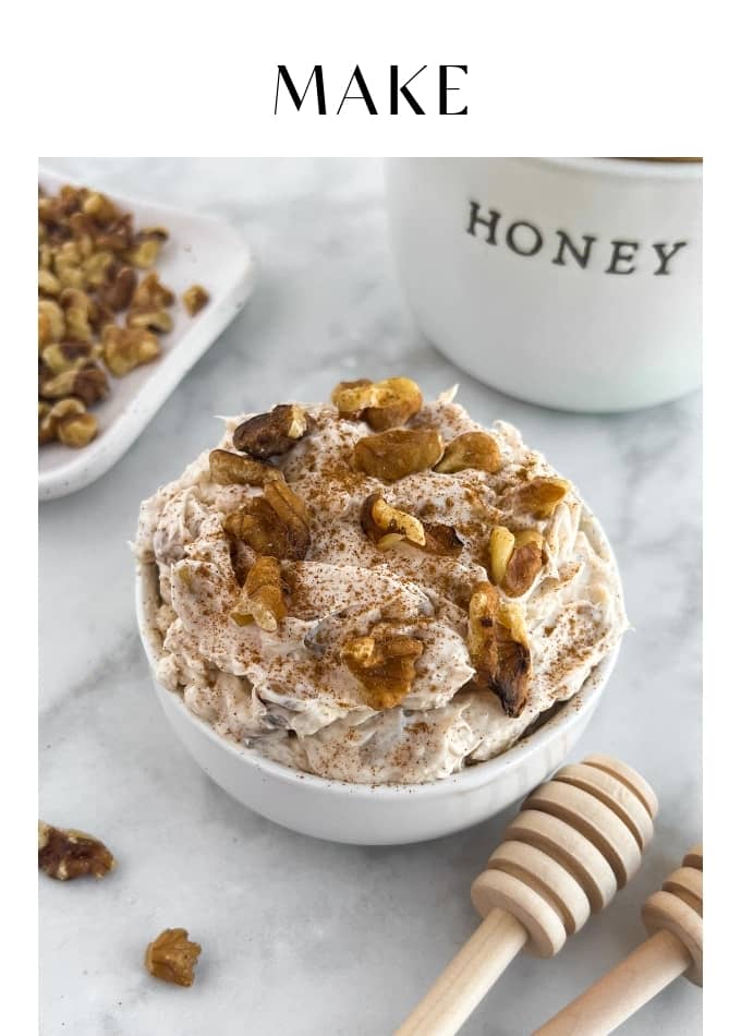 Make Honey Walnut Cream Cheese