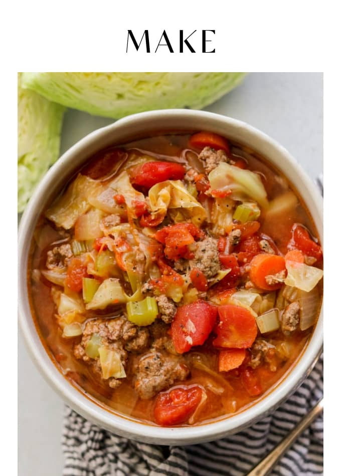Make an Instant Pot Cabbage Soup
