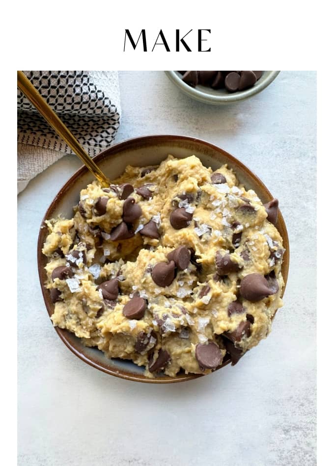 Make Chickpea Cookie Dough