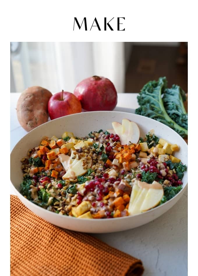 Make Apple Walnut Salad