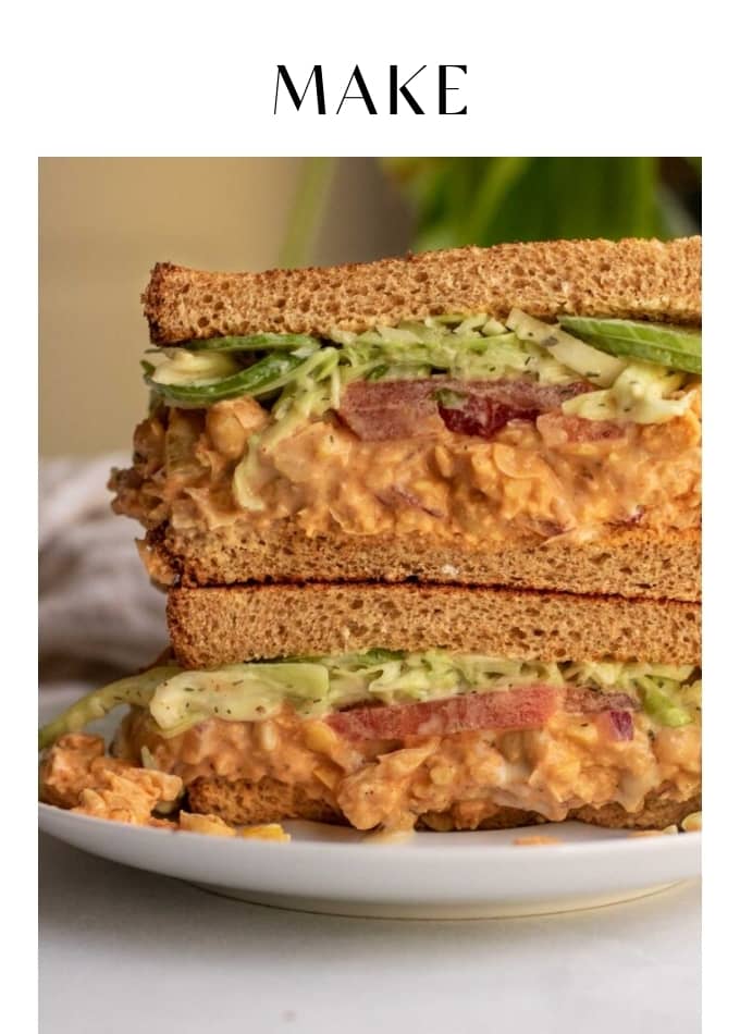 Make Buffalo Chickpea Salad