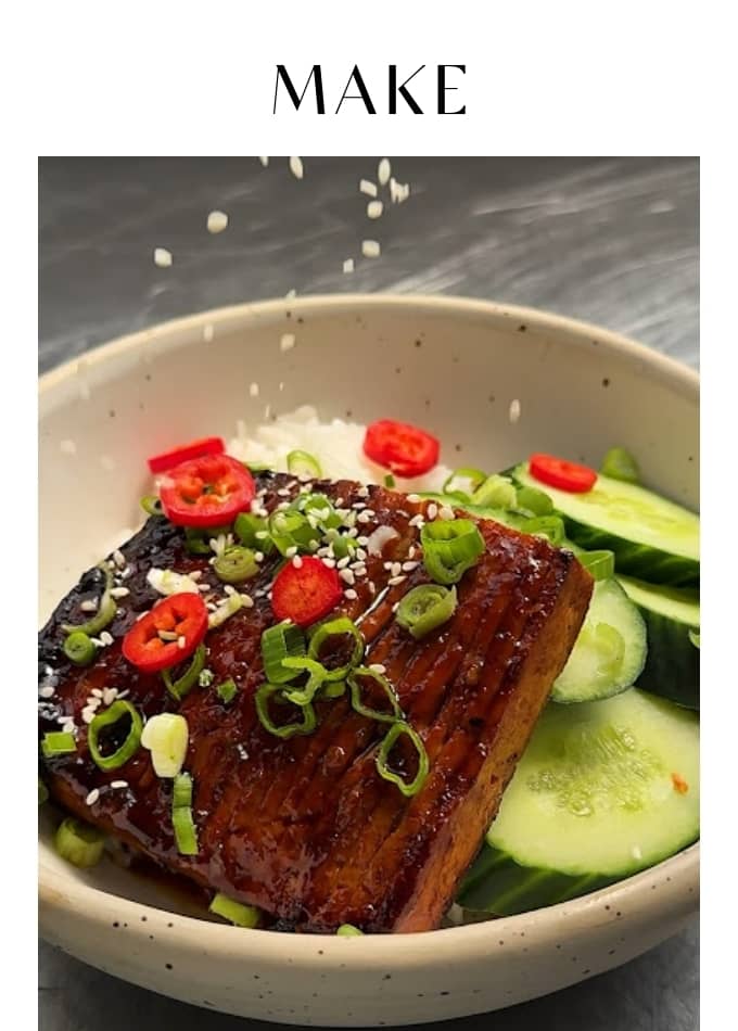 Make Hasselback Teriyaki Tofu Steaks