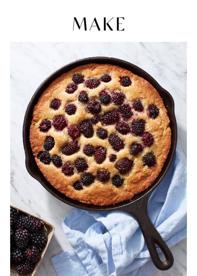 Make Blackberry Buttermilk Cake
