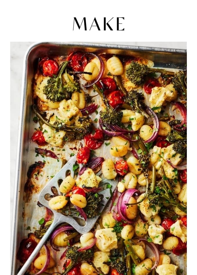 Make Sheet Pan Gnocchi